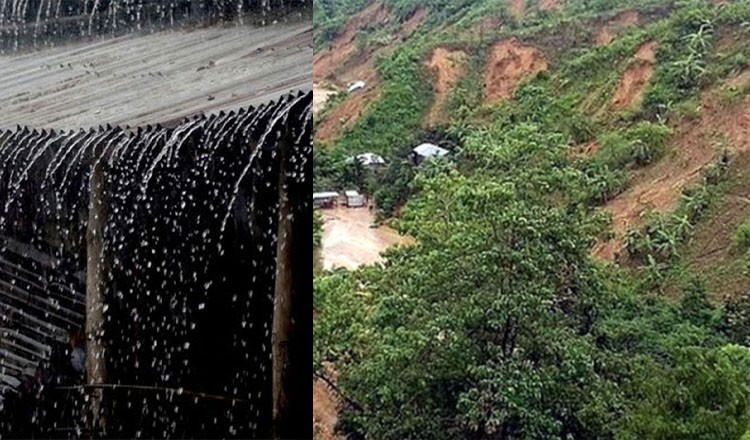 আবহাওয়া অধিদপ্তরের ভারী বৃষ্টি এবং ভূমিধসের সতর্কবার্তা