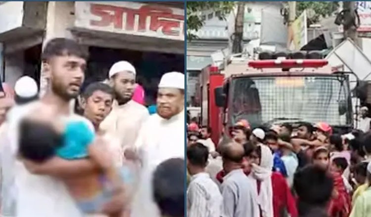 ব্রাহ্মণবাড়িয়ায় বিদ্যুৎস্পৃষ্টে আট জন দগ্ধ, মধ্যে মাদ্রাসা শিক্ষার্থীও