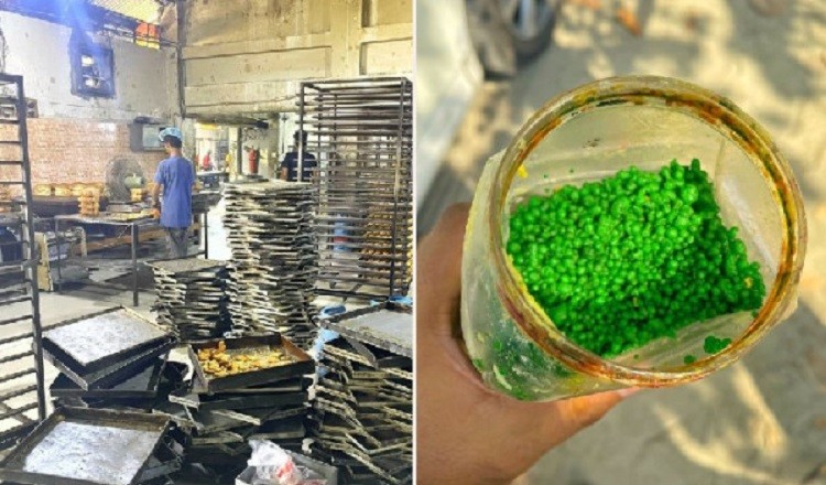 ময়মনসিংহে খাদ্যে অস্বাস্থ্যকর রঙের ব্যবহার, লাখ টাকা জরিমানা