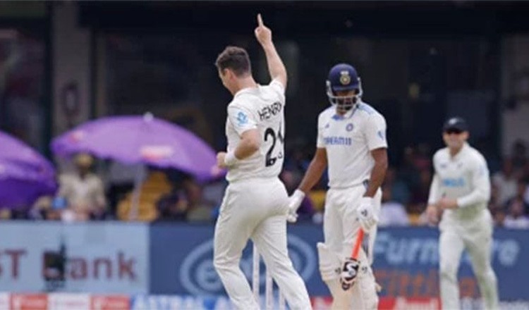 নিউজিল্যান্ডের কাছে ভারত নিজের মাঠে ৪৬ রানে অলআউট