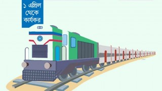 ১ এপ্রিল থেকে ট্রেনের ভাড়া বাড়ছে