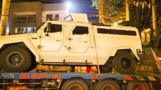 নিরাপত্তা জোরদারে বান্দরবানে ৪টি সাঁজোয়া যান