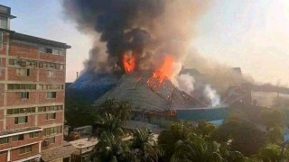 চট্টগ্রামে এসআলমের চিনির গুদামে আগুন
