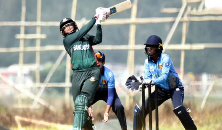 নারী ক্রিকেট দলের হ্যাটট্রিক জয়