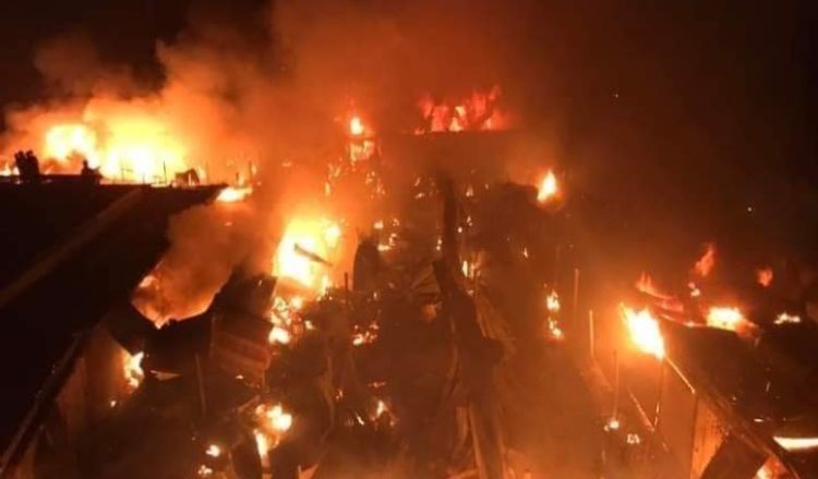 গাজীপুরে ভয়াবহ আগুন, ভষ্মিভূত শতাধিক বসতঘর-দোকান