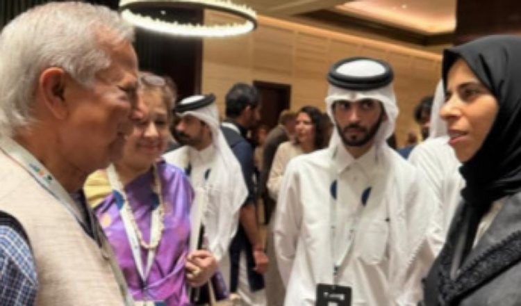 আর্থনা শীর্ষ সম্মেলনে প্রধান উপদেষ্টাকে স্বাগত জানানো হয়েছে