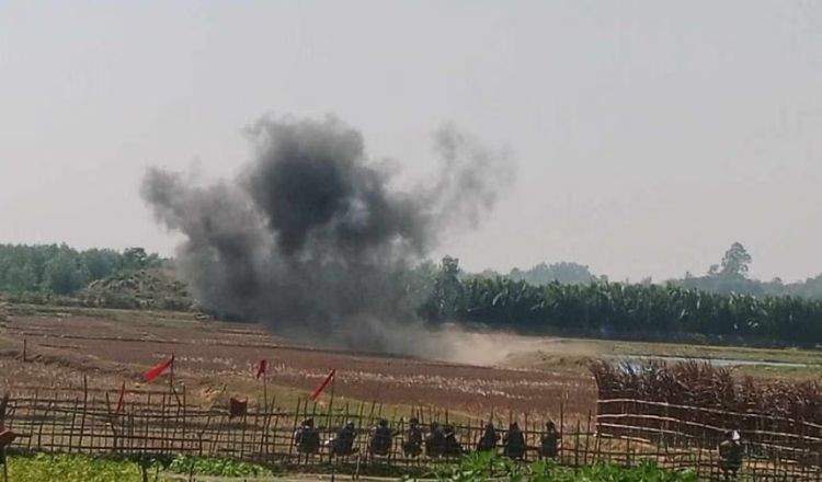 মিয়ানমার থেকে ফের আসছে গুলি-মর্টার শেল, সীমান্তে আতঙ্ক