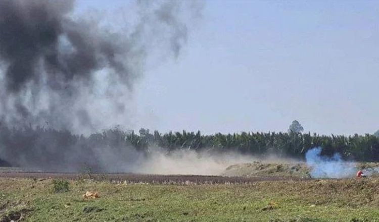 টেকনাফ সীমান্তে ফের গোলাগুলি, বিস্ফোরণের শব্দ